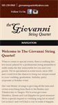 Mobile Screenshot of giovanniquartet.com